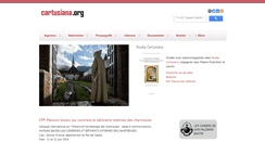 Desktop Screenshot of cartusiana.org